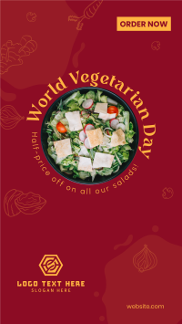 World Vegetarian Day Facebook Story