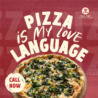 Pizza Language Instagram Post Image Preview