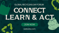 Recycling Day Forum Animation