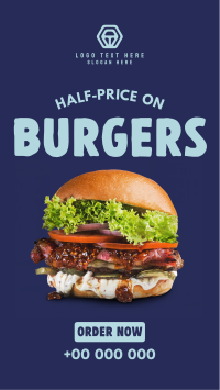 Best Deal Burgers Instagram Reel Image Preview