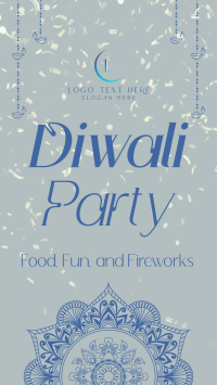 Diwali Party Instagram Reel Image Preview