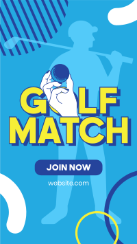 Golf Match Facebook Story