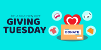 Giving Tuesday Charity Event Twitter Post