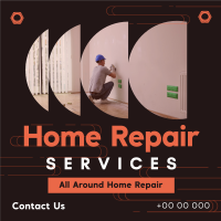 Repair Services Instagram Post Design