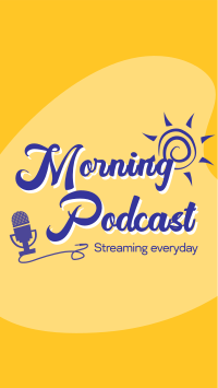 Good Morning Podcast Instagram Reel Image Preview