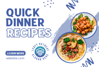 Quick Tasty Dinner Pinterest Cover Image Preview