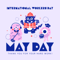 Fun-Filled May Day Instagram Post