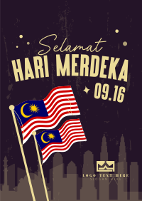 Hari Merdeka Malaysia Poster