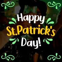 Happy St. Patrick's Day Instagram Post Design