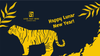 Lunar Tiger Greeting Facebook Event Cover