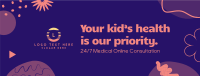 Kiddie Pediatric Doctor Facebook Cover