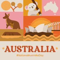 Modern Australia Day  Instagram Post