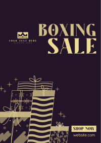 Gifts Boxing Day Poster