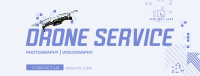 Drone Camera Service Facebook Cover