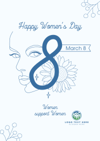 Women's Day Support Poster