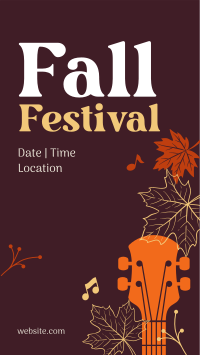 Fall Festival Celebration Facebook Story