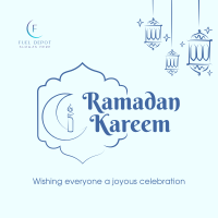 Ramadan Pen Stroke Instagram Post Image Preview