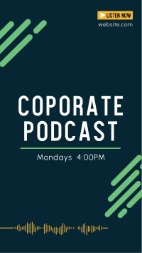 Corporate Podcast Facebook Story