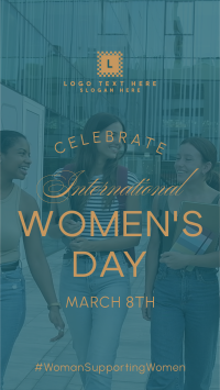 Celebrate Women's Day Facebook Story Design