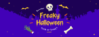 Freaky Halloween Facebook Cover Design