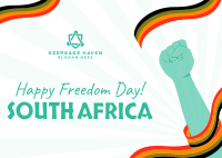 Africa Freedom Day Postcard Image Preview