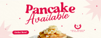 Pancakes Now Available Facebook Cover