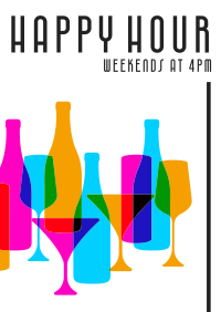 Deco Happy Hour Flyer