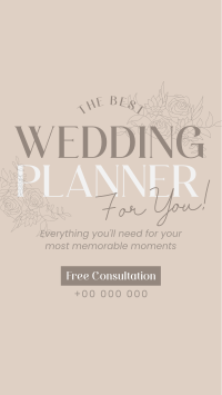 Your Wedding Planner Facebook Story