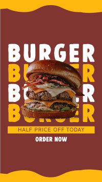 Free Burger Special Instagram Reel