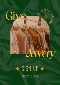 Elegant Fashion Giveaway Flyer