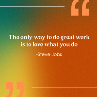 Love what you do Instagram Post Image Preview