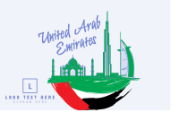 UAE City Scribbles Pinterest Cover