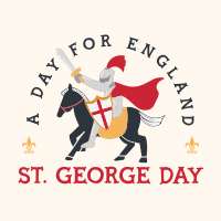 St. George's Day Instagram Post example 2