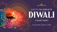 Diwali Pattern Facebook Event Cover