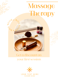 Massage Treatment Flyer