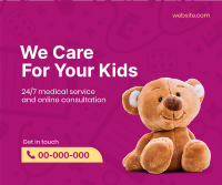 Pediatric Care Facebook Post