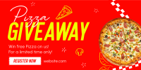 Pizza Giveaway Twitter Post