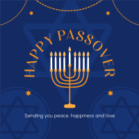 Happy Passover Greetings Instagram Post