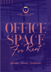 Corporate Office For Rent Poster