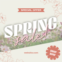 Spring Sale Instagram Post