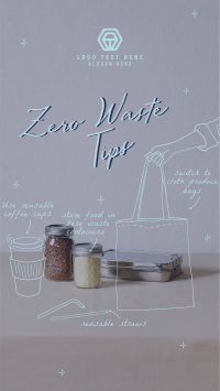 Zero Waste Tips Facebook Story