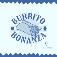 Burrito Bonanza Instagram Post Image Preview