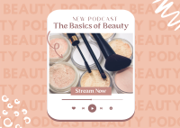 Beauty Basics Podcast Postcard