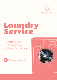 Laundry Services Poster