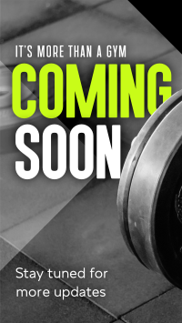 Stay Tuned Fitness Gym Teaser Instagram Reel