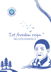 Nelson Mandela  Freedom Day Flyer