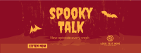 Spooky Talk Facebook Cover