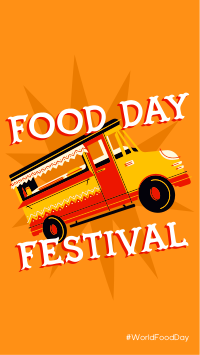 Food Truck Fest Instagram Reel Image Preview