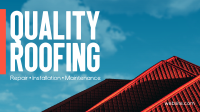 Quality Roofing Animation