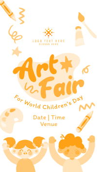 Art Fair Children's Day Instagram Story